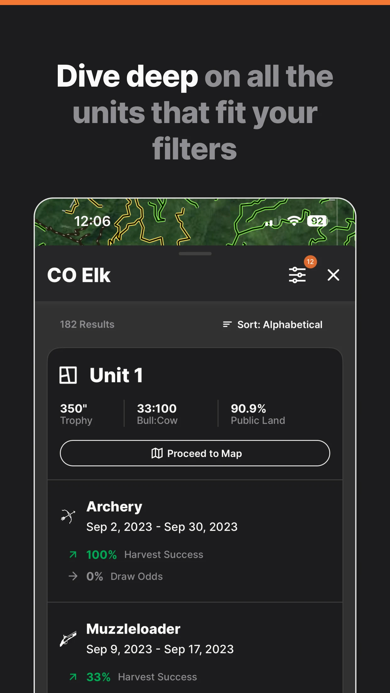 GOHUNT / Hunt Research & Maps screenshot